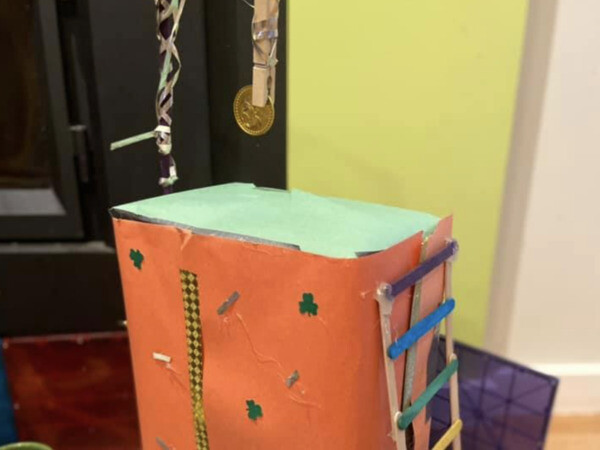 Simple DIY Leprechaun trap project for kids in under an hour!